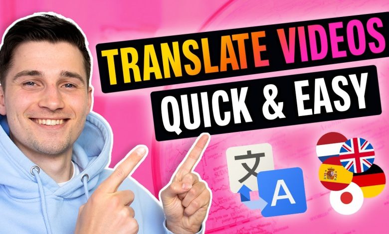 How To Translate Videos
